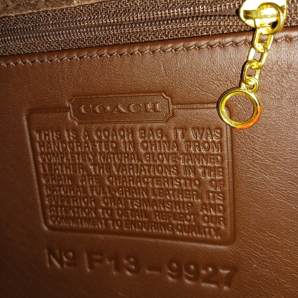 Coach~ Willis top handle bag- leather - Picture 12 of 13